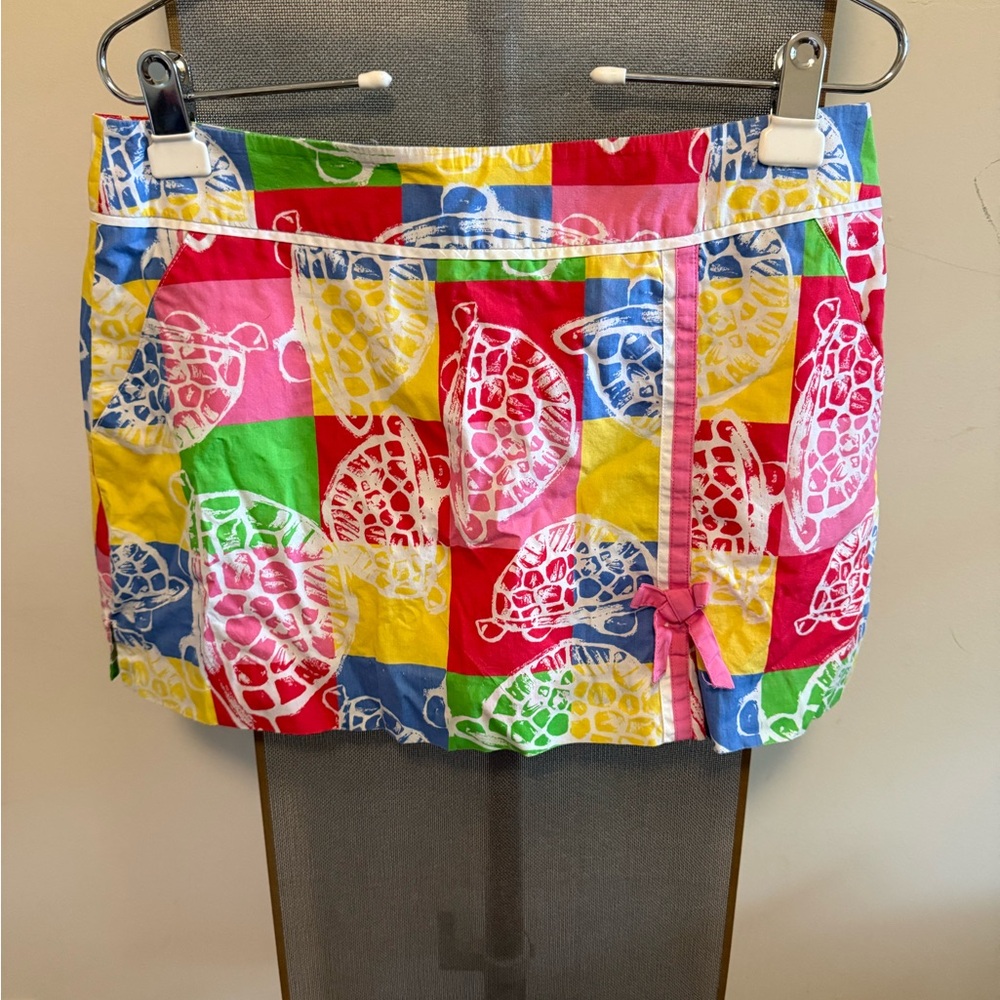 Lilly Pulitzer Rollin Turtle Jarvey Skort